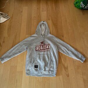 Mens Gray size XL Wrestling Tournament Hoodie